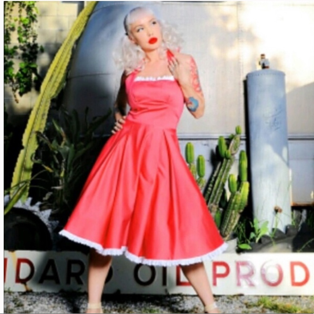 Pinup Couture Ginger Halter Dress